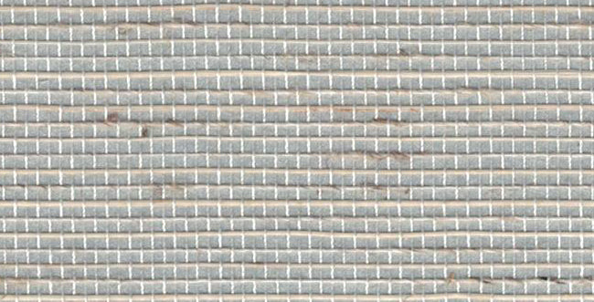 Shimmery Grasscloth Wallpaper - Silver Grey