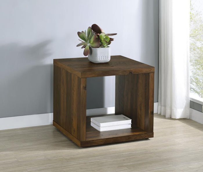 Side End Table Dark Pine - Adams Furniture