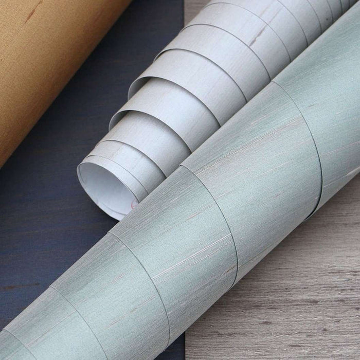 Silk Road Wallpaper - 100% Silk - Metallic Buff