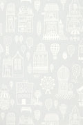 Small Town Wallpaper - Grey