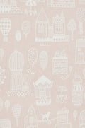 Small Town Wallpaper - Pink