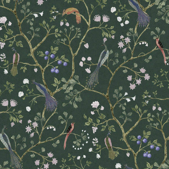 Songbirds - Forest - Custom Sized Wallpaper Mural (per m2)