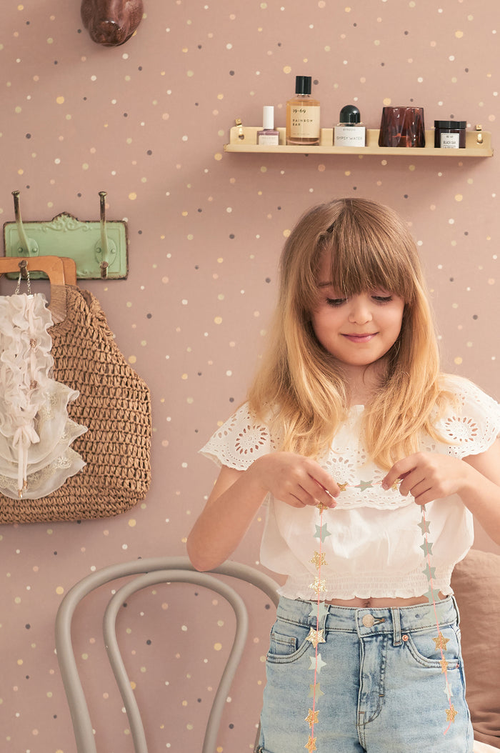 Stardust Wallpaper - Cosy Lilac