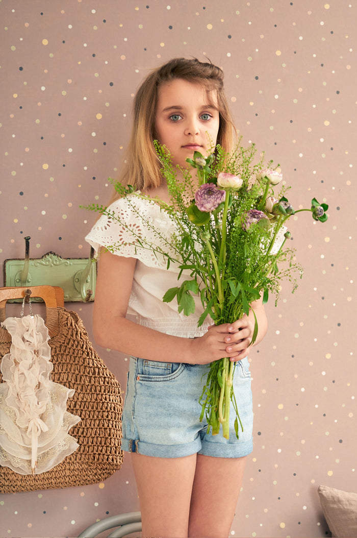 Stardust Wallpaper - Cosy Lilac