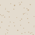 Stars Wallpaper - Cole and Sons - Buff/Gold
