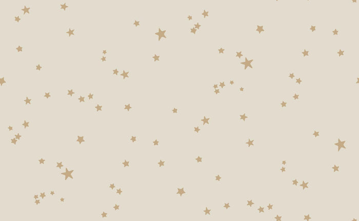 Stars Wallpaper - Cole and Sons - Buff/Gold