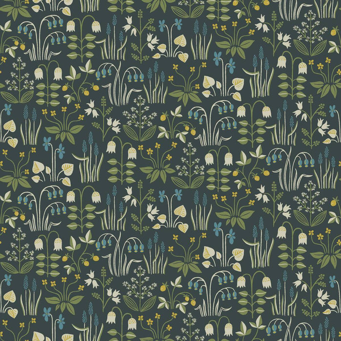 Strawberry Fields Wallpaper - Green
