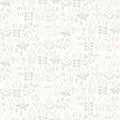 Strawberry Fields Wallpaper - White