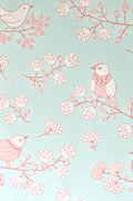 Sugar Tree Wallpaper - Turquoise