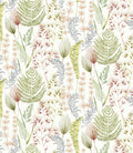 Summer Ferns Wallpaper - Terracotta