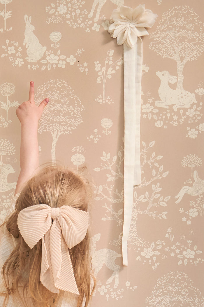 Summer Fields Wallpaper - Dusty Pink