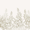 Summer Leaf - Custom Sized Wallpaper Mural (per m2) - Beige