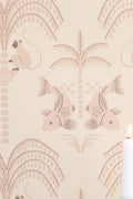 Sunset Gold Wallpaper - Beige Pink