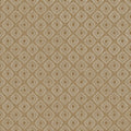 Sunstone wallpaper in Orange, showing a diamond grid of sunburst medallions over a terracotta background