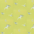 Swallows Wallpaper - Lime