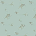 Swallows Wallpaper - Scotch Grey