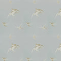 Swallows Wallpaper - Soft Grey