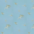 Swallows Wallpaper - Wedgwood Blue