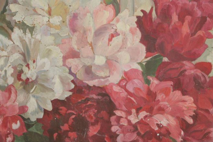 Tableau Fleurs - Custom sized wallpaper mural (per/m2)