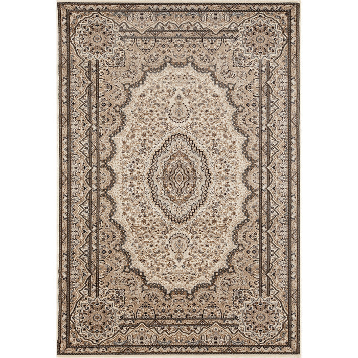 Tabriz 5x8 Cream Area Rug - Adams Furniture
