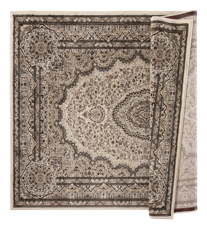 Tabriz 5x8 Cream Area Rug - Adams Furniture