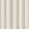 Teak wallpaper in Cream, showing a fluted vertical wood-panel texture in pale cream