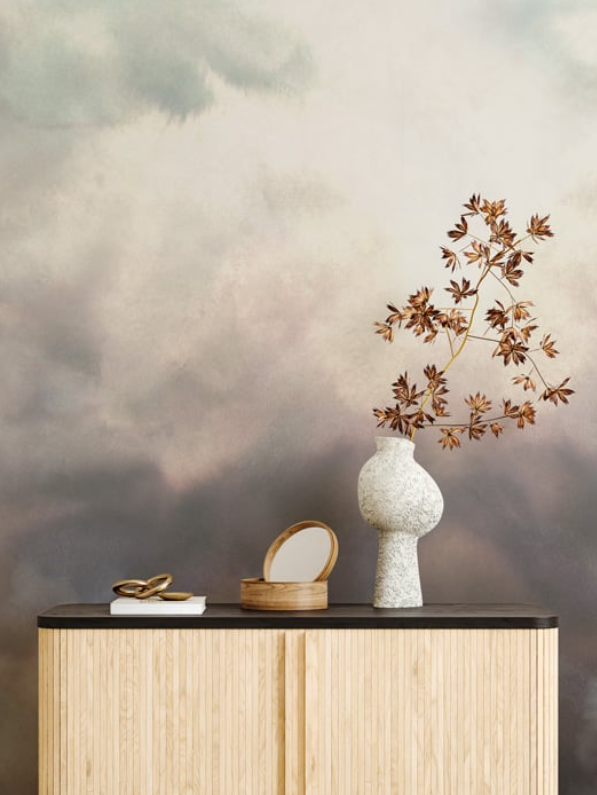 Tempestas - Custom sized wallpaper mural (per/m2) - Light