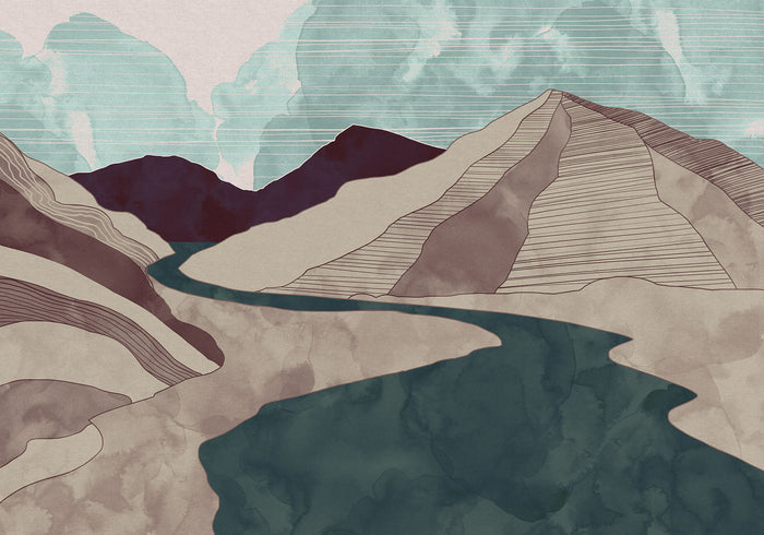 Terra - Custom Sized Mural Wallpaper (per m2)