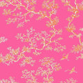 The Cranes - Florence Broadhurst Wallpaper - Cabana Pink