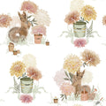 The Little Gardener - Custom Sized Wallpaper Mural (per m2)