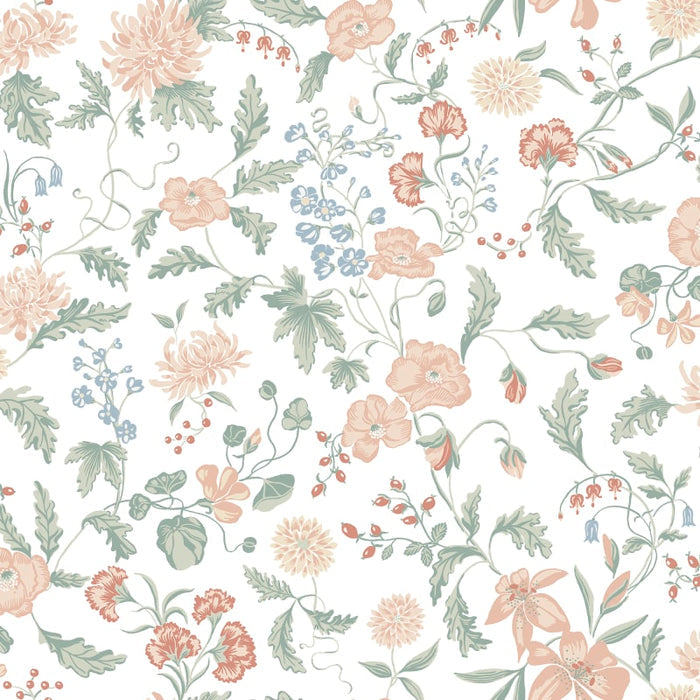 Till Karin Wallpaper - Sandberg - Spring Green