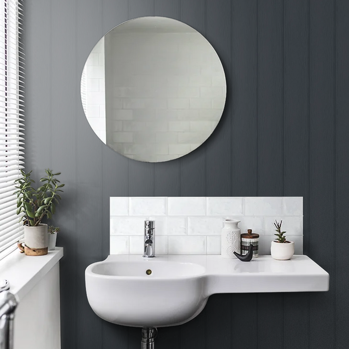 Tongue & Groove – Wood Panel Wallpaper – Navy