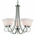 Trans Globe Lighting 9555 BN Infinity Five Light Chandelier