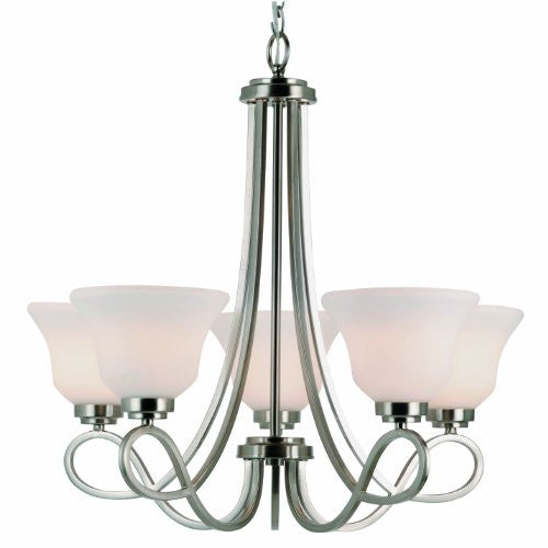 Trans Globe Lighting 9555 BN Infinity Five Light Chandelier