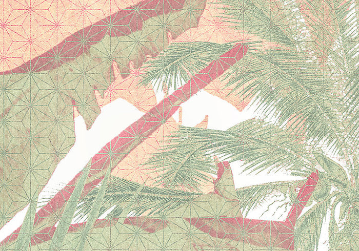 Tropic Horizon - Custom Sized Wallpaper Mural (per m2)