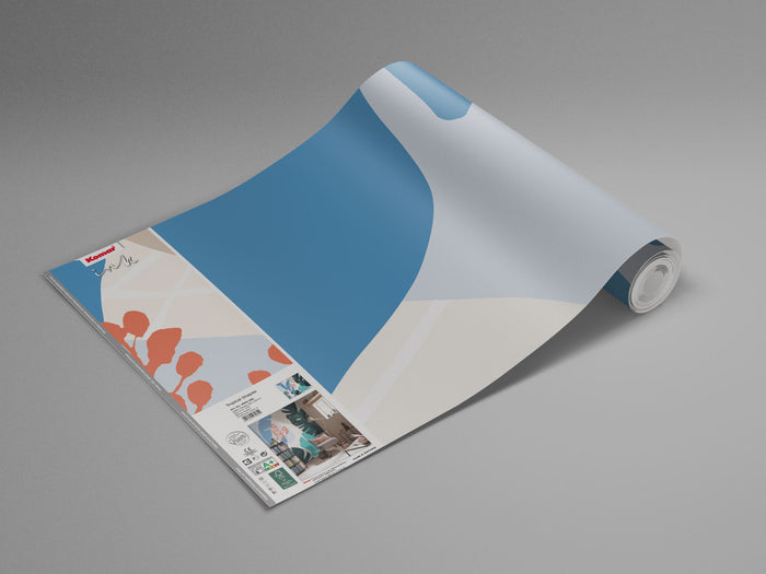 Tropical Shapes - Custom Sized Mural Wallpaper (per m2)