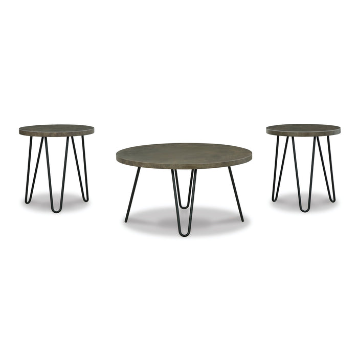 Two Tone 3-Piece Occasional Table Set - Adams Furniture