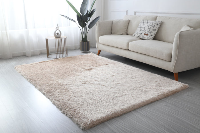 Urban 5x7 Champagne Area Rug - Adams Furniture