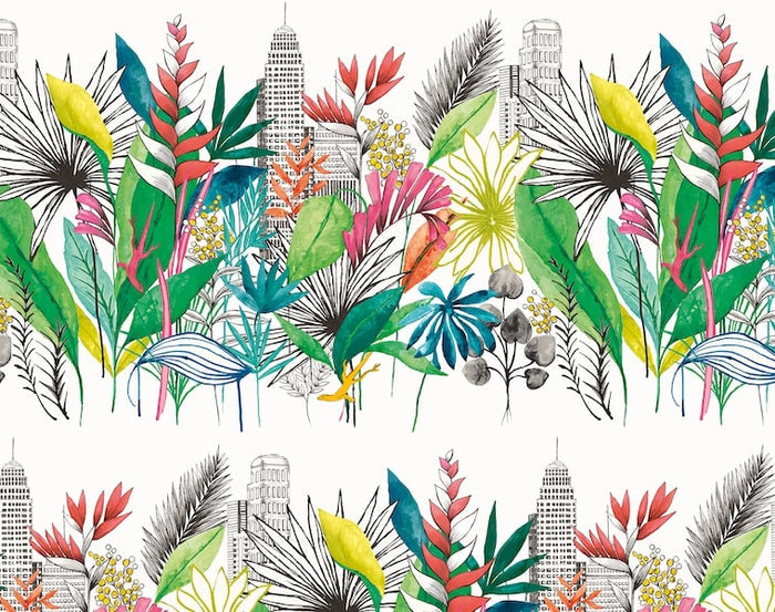 Urban Tropic Wallpaper - Tropical Bright