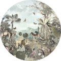 Utopia - Circular Mural - Self Adhesive