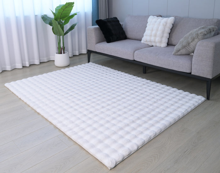 Valencia White Pillow - Adams Furniture