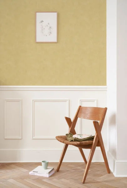 VALLAURIS Plain Wallpaper - Argile