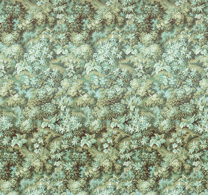 Verdant Grove - Green - Custom Sized Wallpaper Mural (per m2)