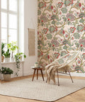 Verdant Whimsy - Custom Sized Wallpaper Mural (per m2)