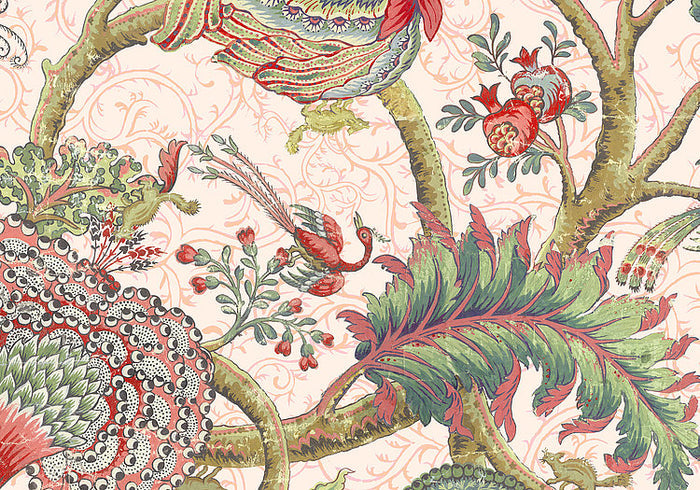 Verdant Whimsy - Custom Sized Wallpaper Mural (per m2)