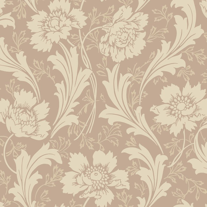 Villastaden Wallpaper - Pink