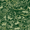 Vines - Custom Sized Wallpaper Mural (per m2) - Green