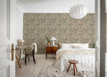 Vintage Garden Wallpaper - Pastel