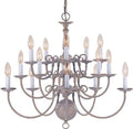 Volume Lighting V3575-22 Williamsburg Style Chandelier
