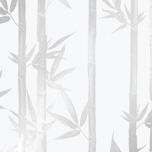 Waya Luxe Bamboo Wallpaper - White + Silver